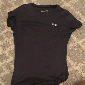 Under Armour Women's Dark Gray Short Sleeve Tee